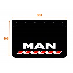 Faldón PVC marca MAN 600x400