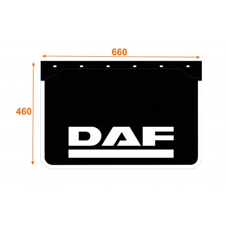 Faldón de caucho marca DAF K6646DA