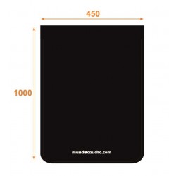 Faldón de caucho 450x1000