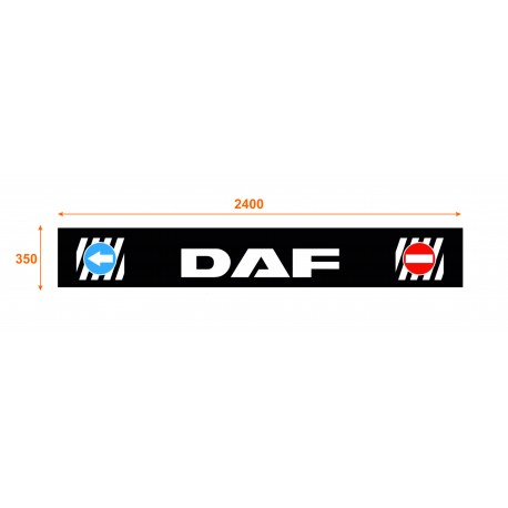 Faldón trasero de 2400x350 marca DAF