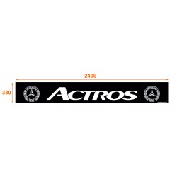 Faldón trasero de 2400x330 marca ACTROS