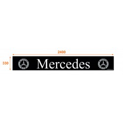 Faldón trasero de 2400x330 marca MERCEDES