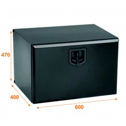 Caja metálica de 600x400x470