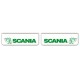 Faldilla  delantera blanca 600x180 SCANIA verde