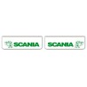 Faldilla  delantera blanca 600x180 SCANIA verde