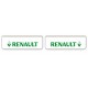 FALDilla  delantera blanca 600x180 RENAULT rojo