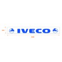 Faldilla trasera blanca 2400x350 logo IVECO azul