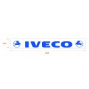 Faldilla trasera blanca 2400x350 logo IVECO azul