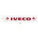 Faldilla trasera blanca 2400x350 logo IVECO rojo