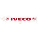 Faldilla trasera blanca 2400x350 logo IVECO rojo
