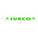 Faldilla trasera blanca 2400x350 logo IVECO verde