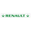 Faldilla  trasera blanca 2400x350 logo RENAULT verde