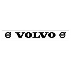 Faldilla  trasera blanca 2400x350 logo VOLVO negro