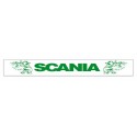 Faldilla  trasera blanca 2400x350 logo SCANIA verde