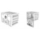 Caja pequeña con doble cerradura KD5040