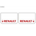JUEGO de faldillas delanteras  blanco 600x400 RENAULT rojo