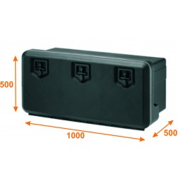 Caja con triple cerradura KV5060